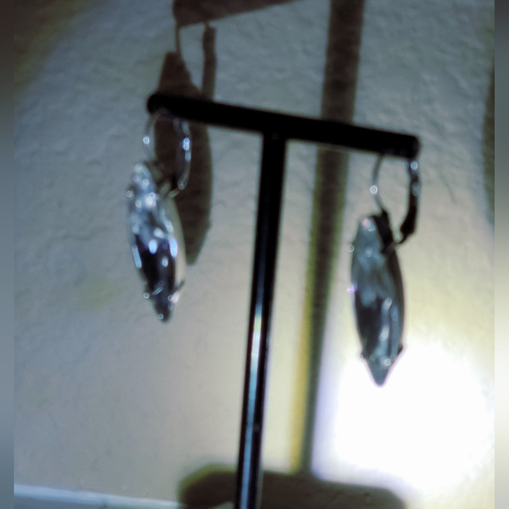 Earrings 🌴🌴🌴Old Hollywood Style🌴🌴🌴 Glam Swarovski Crystal Earrings - Picture 12 of 17